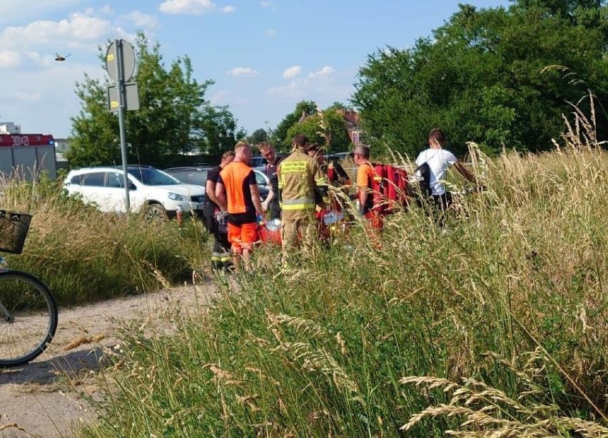 Upały sprawiły, że amatorów wypoczynku nad wodą nie brakuje....