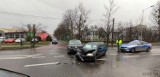 Na ulicy Niemodlińskiej w Opolu zderzyły się dwa samochody