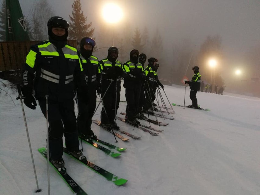 Kręci mnie bezpieczeństwo, czyli akcja profilaktyczna na stoku narciarskim na Soszowie w Wiśle