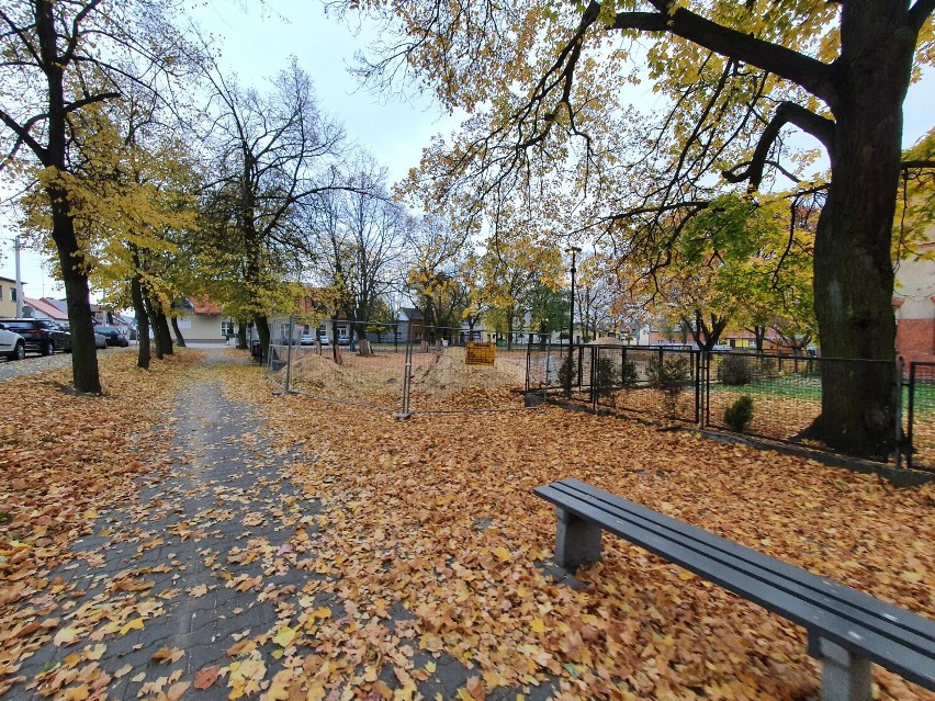 Budowa nowego terenu parkowego w Zaborowie