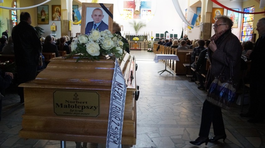 Pogrzeb w Jastrzębiu: żegnamy Norberta Małolepszego