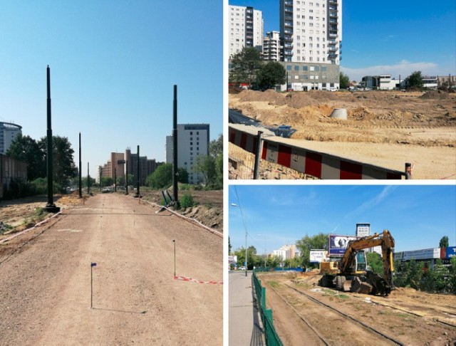 W ramach budowy linii tramwajowej do Górki Narodowej prowadzone są także prace związane z przebudową trasy do Krowodrzy Górki.
