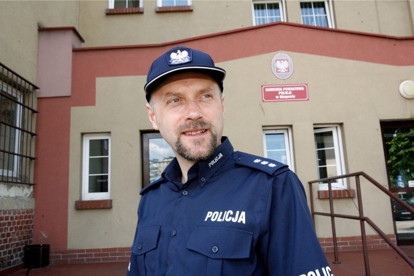 Rzecznik głogowskiej policji objął to stanowisko w 2007...