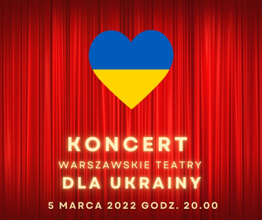 Warszawa solidarna z Ukrainą. W stolicy odbędzie się niezwykły koncert