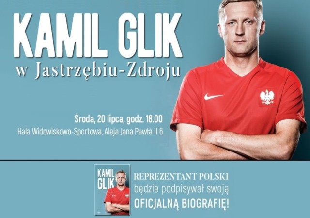 Kamil Glik w Jastrzębiu: odbędzie się spotkanie z mieszkańcami