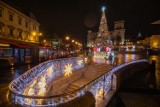 W centrum Bielska-Białej zrobiło się świątecznie! Na placu Chrobrego rozświetlono choinkę. Zobaczcie ZDJĘCIA