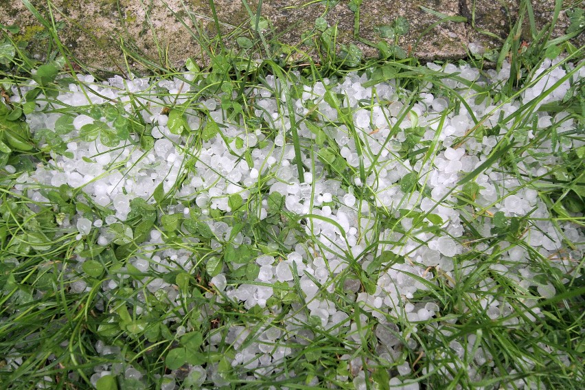 Gradobicie nad Krakowem [ZDJĘCIA, VIDEO]