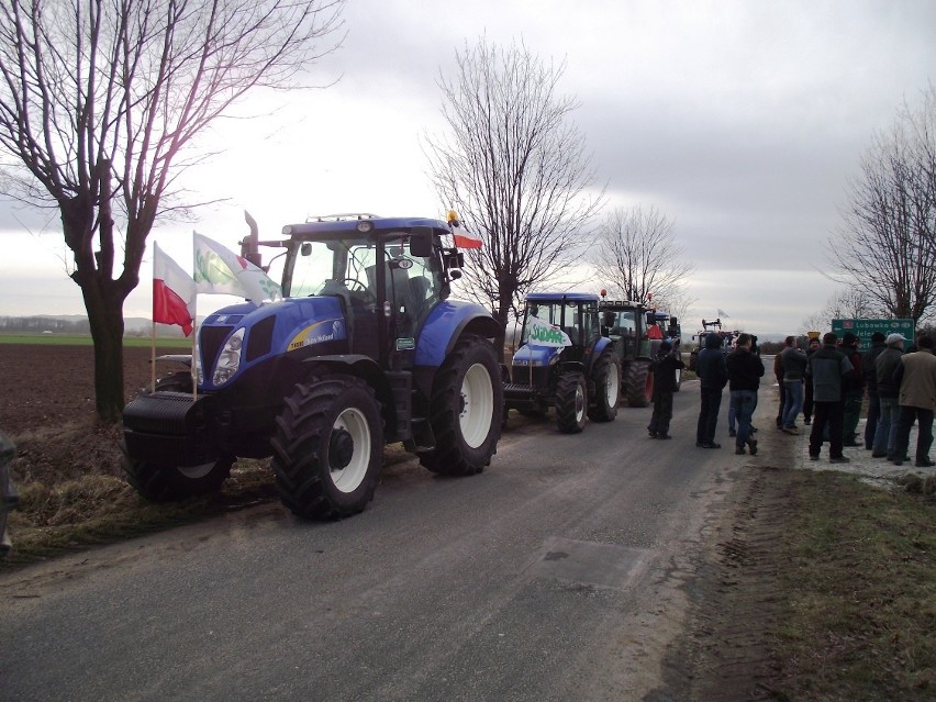 Strzegom: kolejny protest rolników