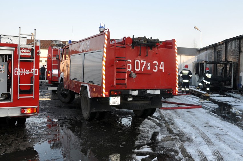 Kolejny pożar w Śremie. Na szczęście nikt nie ucierpiał.