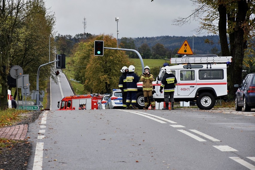 Są trzy nagrania z monitoringu po tragicznym wypadku w Gładyszowie, w którym zginęło dwóch mieszkańców Gorlic