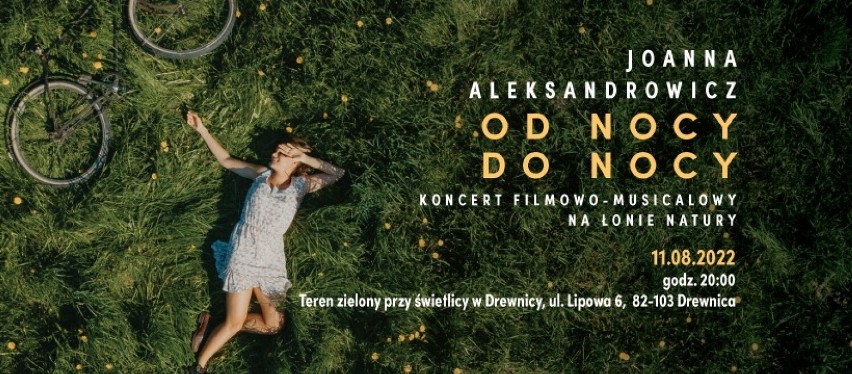 Gmina Stegna. Koncert " Od nocy do nocy" i Krzysztof Skiba w stand upie