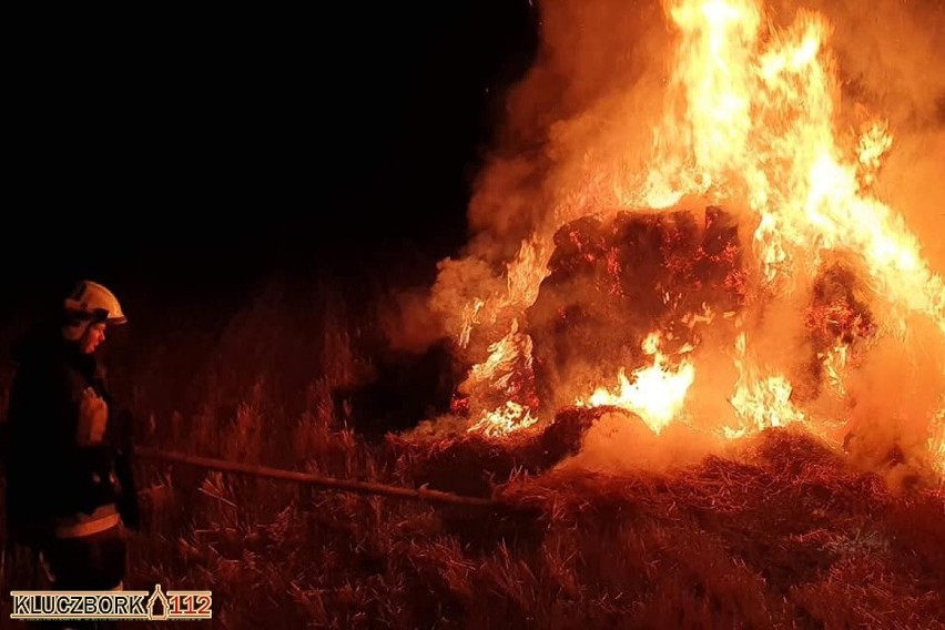 Trzy pożary w gminie Wołczyn.