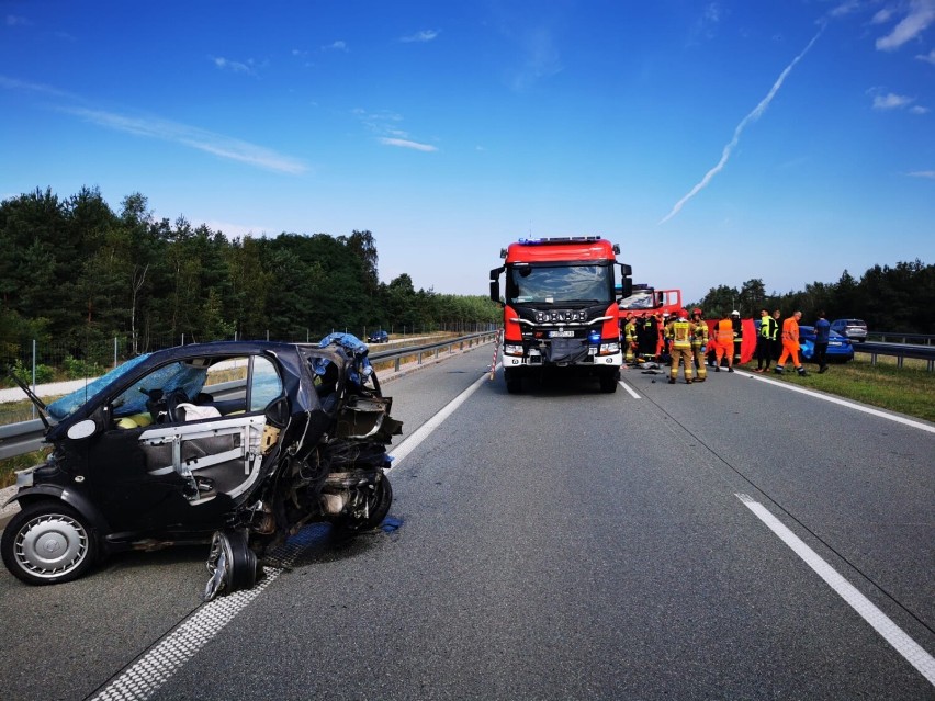 Policja poszukuje świadków śmiertelnego wypadku na S8 koło Zduńskiej Woli