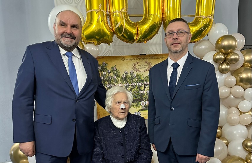 Wielkie świętowanie setnych urodzin Pani Zofii Wiśniewskiej z Tuczek!