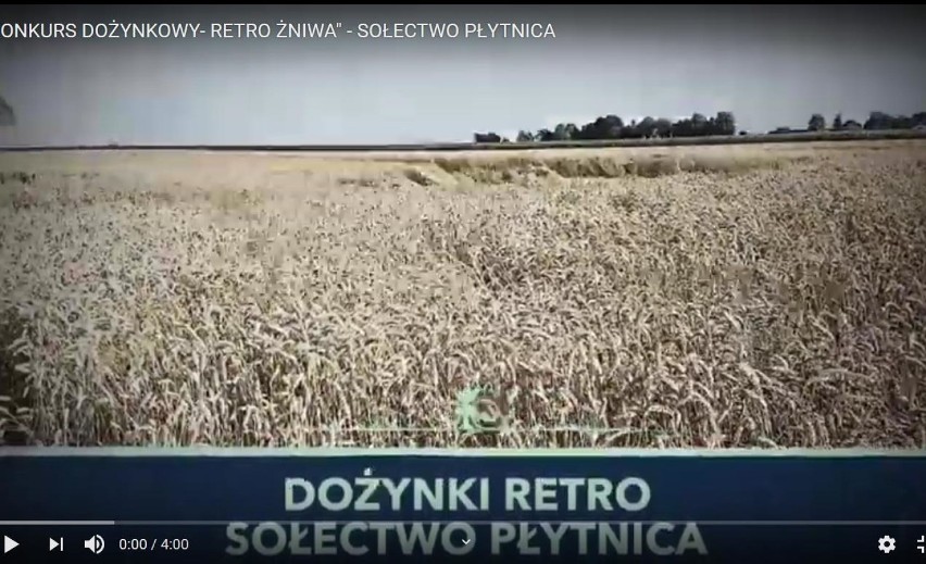 Tarnówka. Konkurs dożynkowy „Retro Żniwa" – do Ośrodka Kultury wpłynęły już prace filmowe