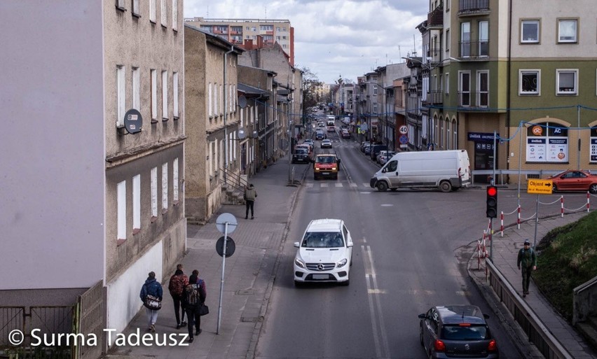 Widok od strony ulicy Pierwszej Brygady