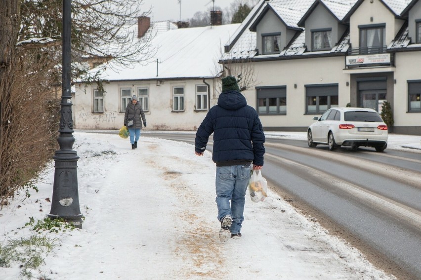 Zima na ulicach Pińczowa w środę, 29 grudnia. >>>Zobacz...