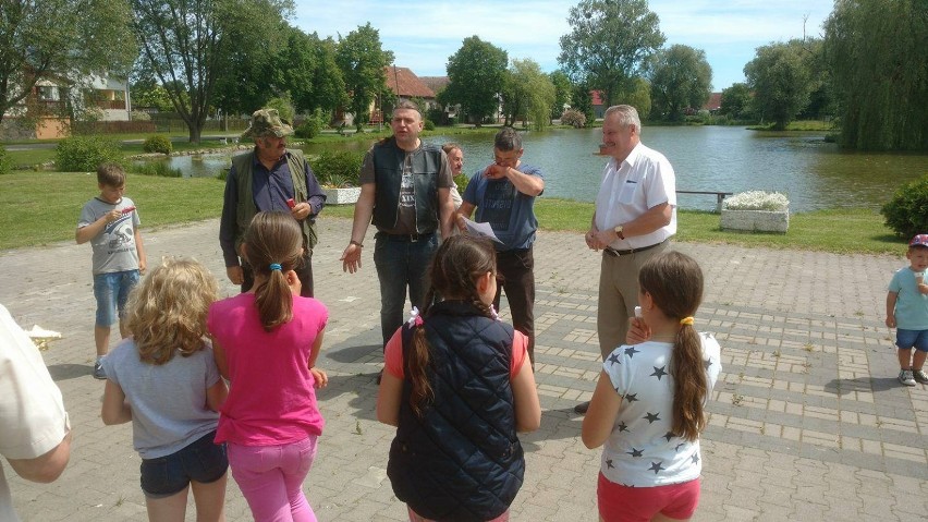 Wędkowanie dla dzieci w Łagówku