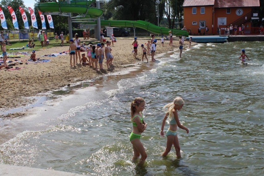 31 lipca, na zbąszyńskiej plaży