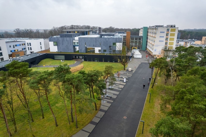Tak prezentuje się nowy budynek szpitala na Bielanach.