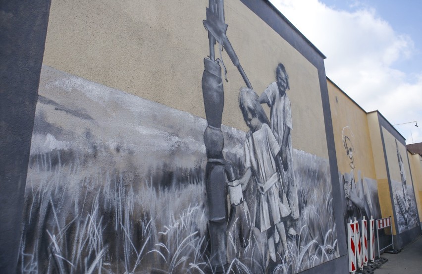 Arkadiusz Andrejkow maluje kolejny mural w Rzeszowie. Zobacz, co tym razem 