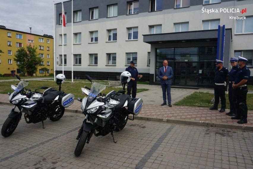 Kłobucka policja ma nowe motocykle [ZDJĘCIA] Piraci drogowi nie unikną kary za wykroczenia