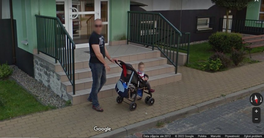 Zdjęcia z Google Street View wykonane w Rawiczu