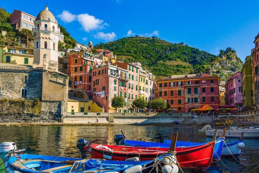 Cinque Terre to pięć uroczych miejscowości na riwierze...