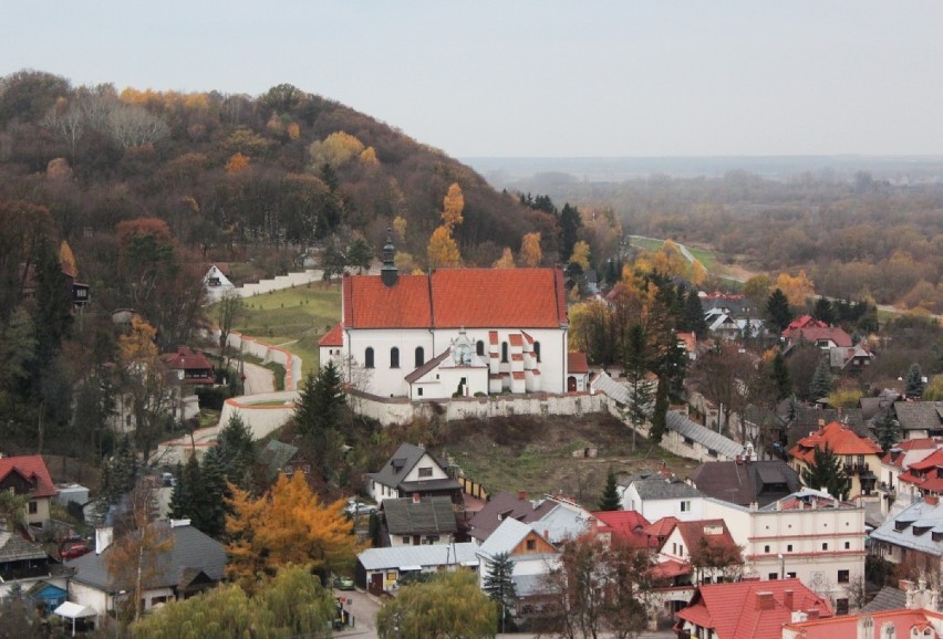Jesienny Kazimierz Dolny nad Wisłą