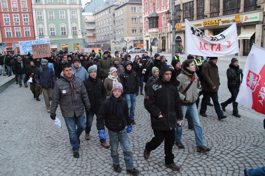 Przeciwnicy umowy ACTA zapowiedzieli 11 lutego protesty w...