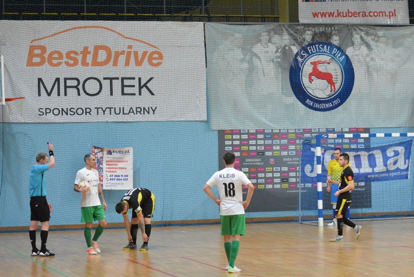 Futsal. W zaległym meczu I ligi BestDrive Futsal Piła zremisował z Orlikiem Mosina. Obejrzyjcie zdjęcia