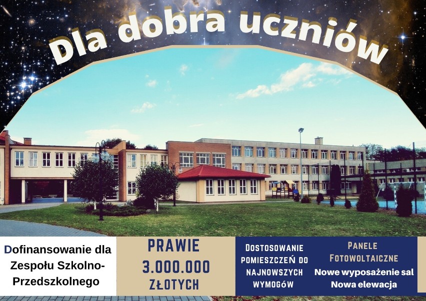 Wyładnieje historyczne centrum Złoczewa i szkoła. Inwestycje za 10 mln zł. Umowy podpisane ZDJĘCIA