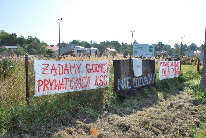 Krasnystaw. Protest rolników w obronie uczciwej prywatyzacji...