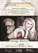 Koncert Anny Jurksztowicz i Krzesimira Dębskiego oraz promocja książki pana Krzesimira