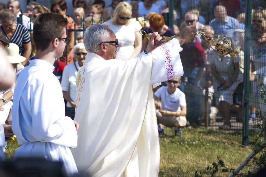 Procesja Bożego Ciała na ulicach Rąbina [zdjęcia]