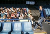 Junior Media: Młodzi dziennikarze uczyli się na stadionie Ruchu Chorzów [ZDJĘCIA, WIDEO]
