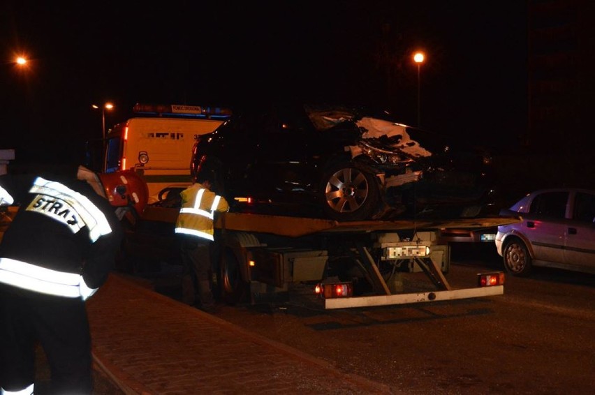 Kolizja w Jastrzębiu: uszkodził cztery samochody