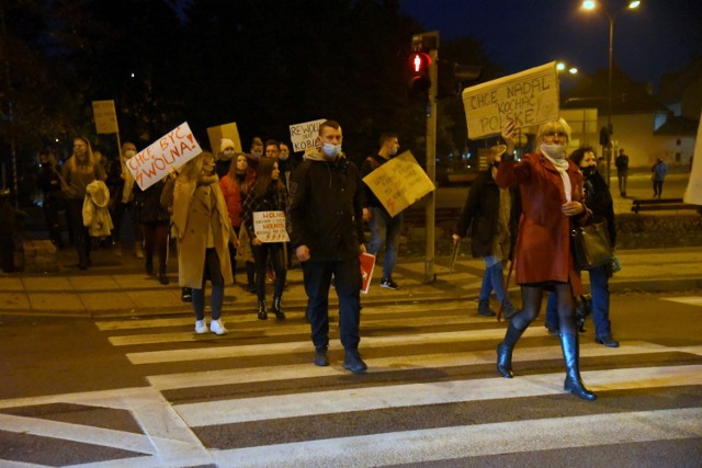 Zdjęcia z sobotniego protestu w Międzyrzeczu