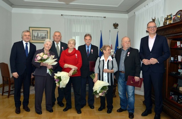 Trzy pary małżeńskie z Przemyśla obchodziły złote gody.