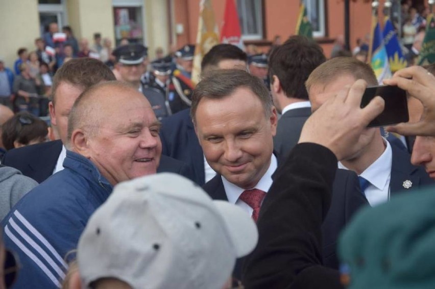 Prezydent Andrzej Duda był w Margoninie [ZOBACZ ZDJĘCIA]