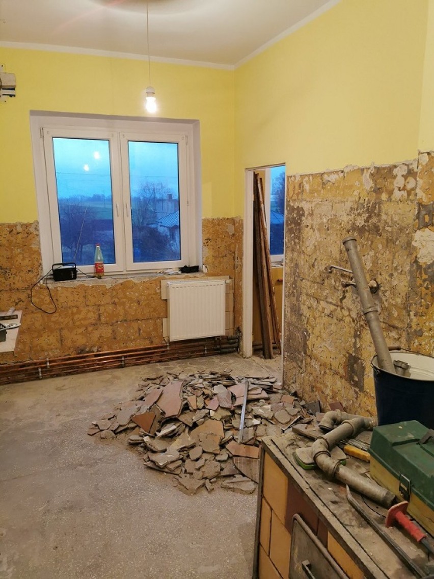 Damasławek: Remont kuchni w remizie miejscowego OSP