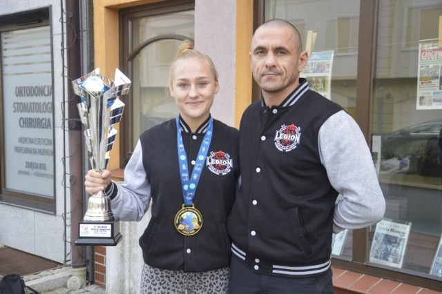 Martyna Kierczyńska w październiku zdobyła mistrzowski tytuł w K1. Teraz powalczy w muaythai