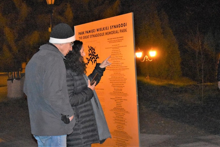 Uroczyste otwarcie Parku Pamięci Wielkiej Synagogi w Oświęcimiu
