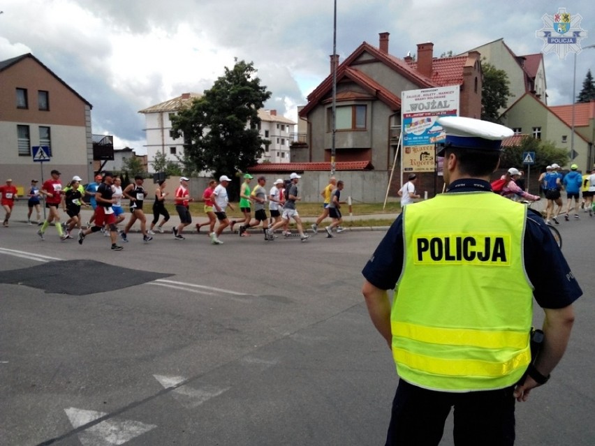 Policja zabezpieczała maraton