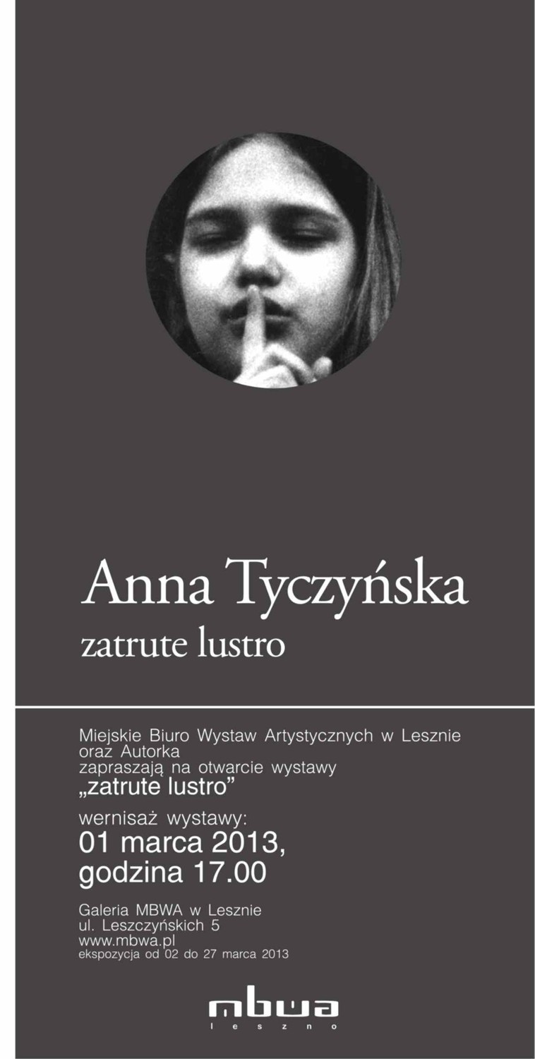 Wystawę prac Anny Tyczyńskiej będzie można w marcu obejrzeć...