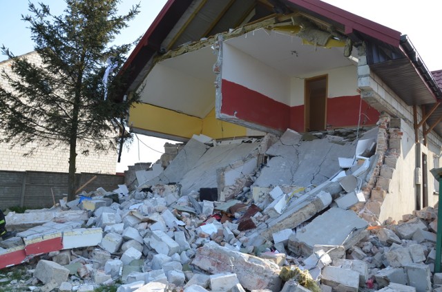 Tak wyglądał dom w Kadłubie po wybuchu gazu. Tragedia wydarzyła się na początku kwietnia