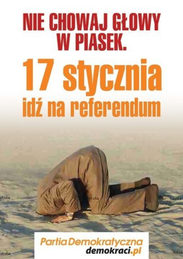 Plakat Partii Demokratycznej demokraci.pl