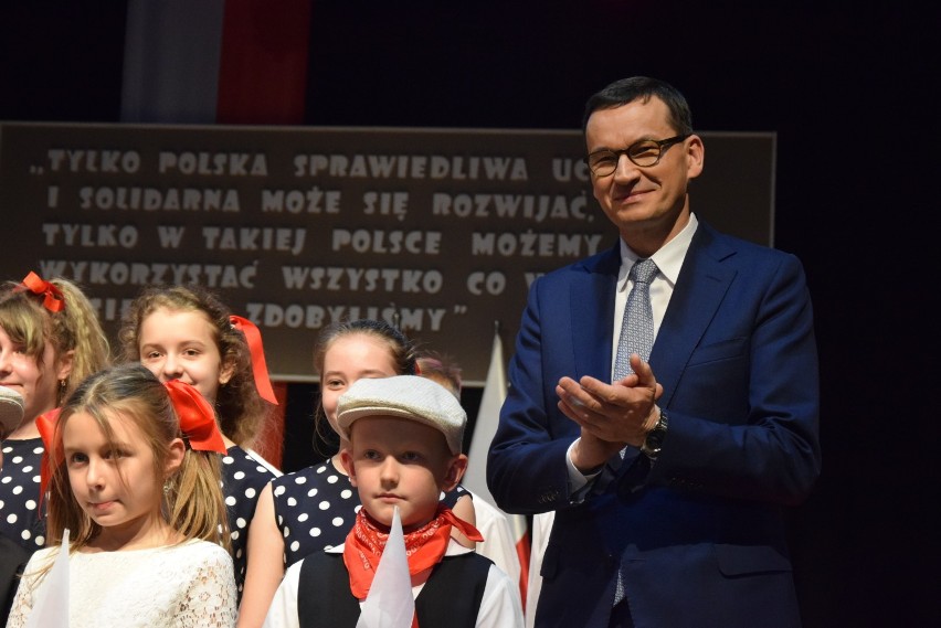 "Polska stoi przed ogromną szansą". Premier Mateusz Morawiecki z wizytą na Lubelszczyźnie. Zobacz zdjęcia