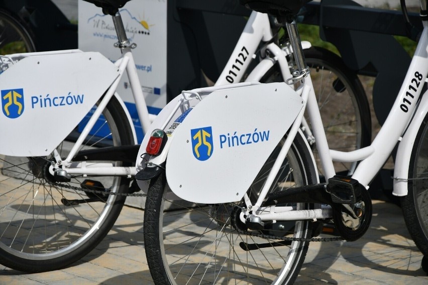 Od momentu uruchomienia rowery miejskie w Pińczowie cieszą...