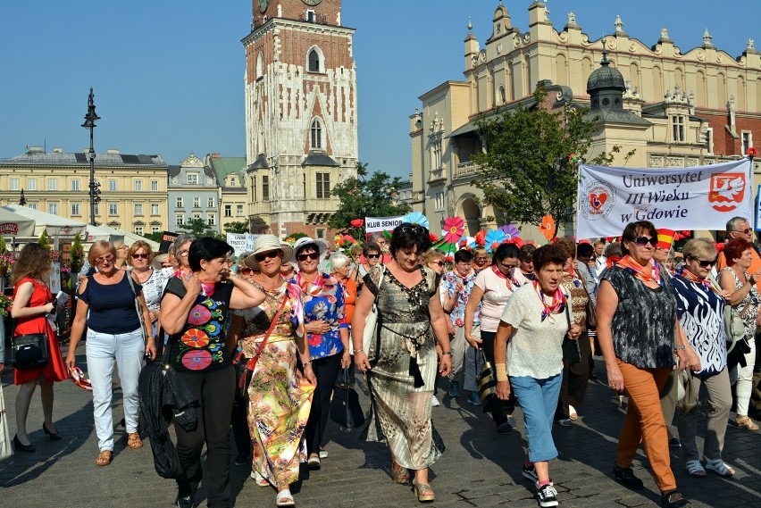 Seniorzy z całej Polski zjechali do Krakowa na Senioralia